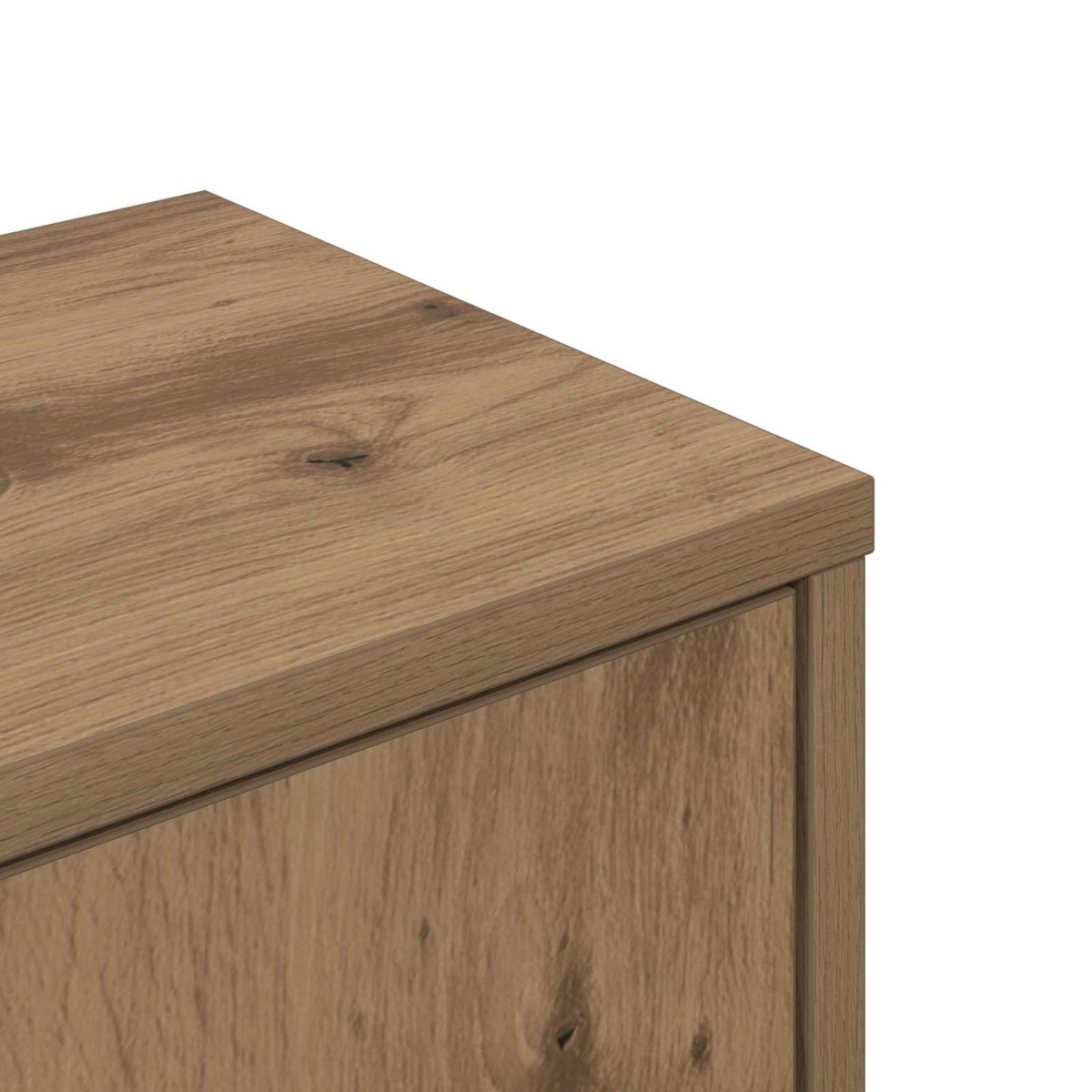 vidaXL Ράφι Γωνίας Τοίχου Artisan Δρυς 48 x 48 x 120 εκ.