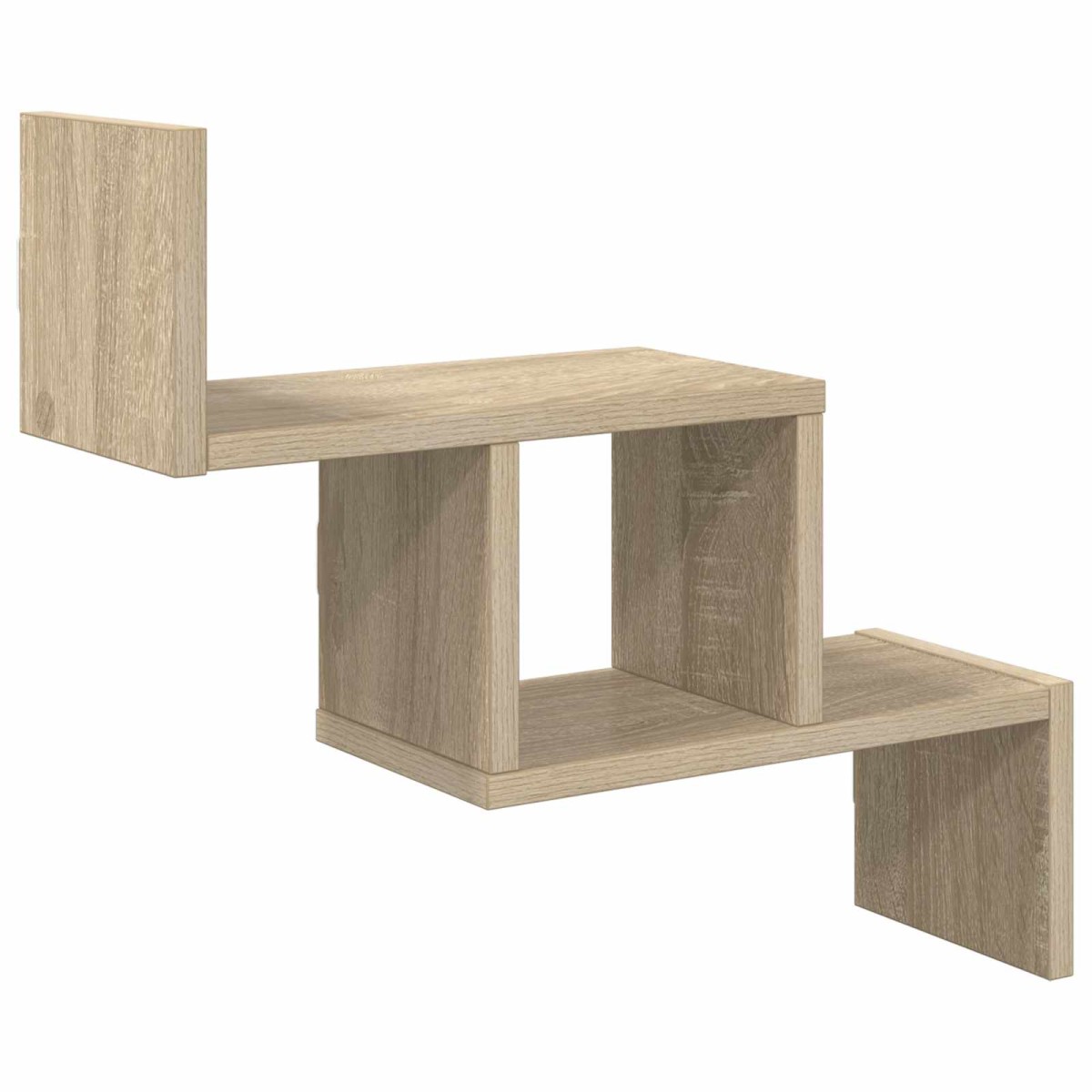 vidaXL Ράφι Τοίχου Sonoma Δρυς 48 x 15 x 42 εκ Επεξεργασμένο Ξύλο