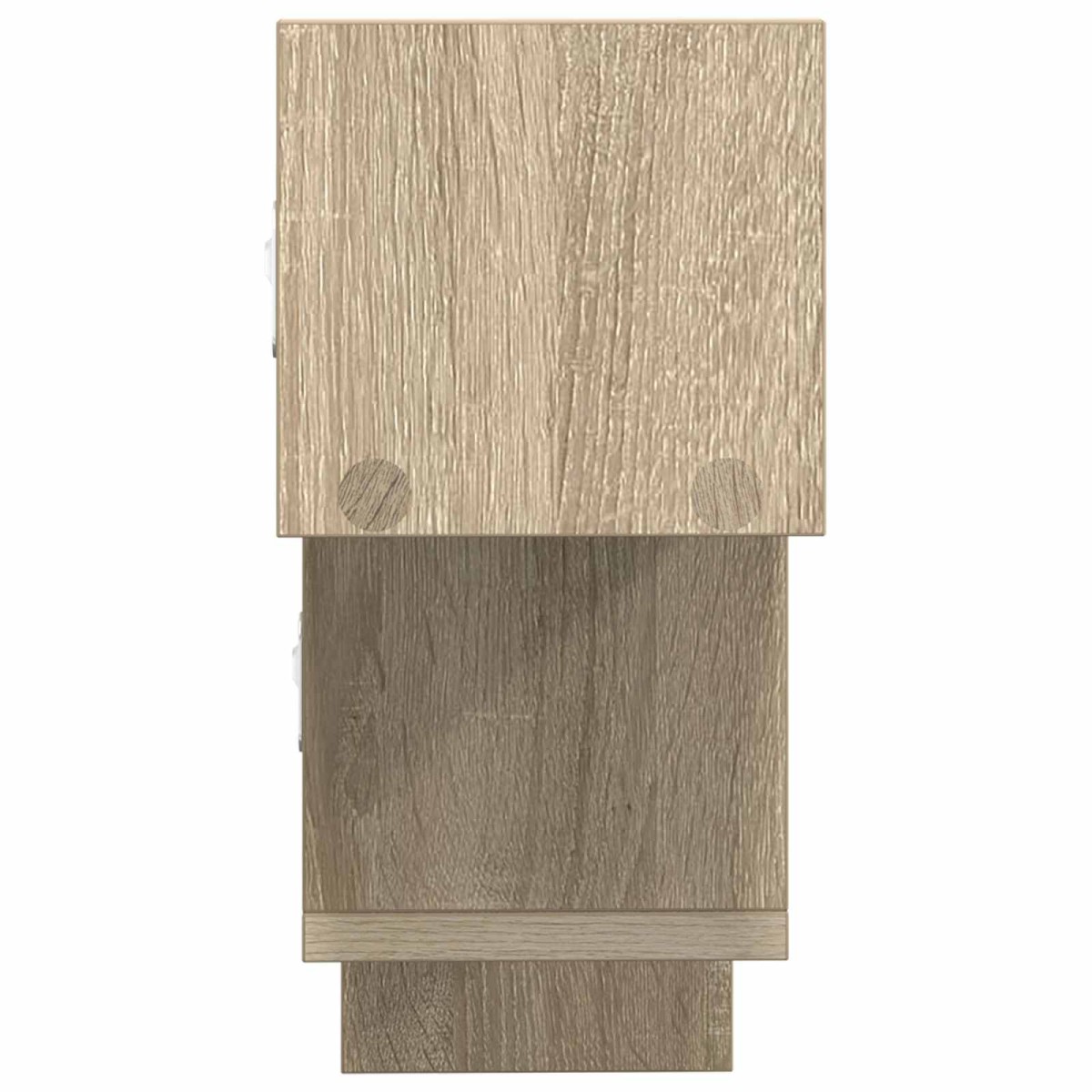 vidaXL Ράφι Τοίχου Sonoma Δρυς 48 x 15 x 42 εκ Επεξεργασμένο Ξύλο