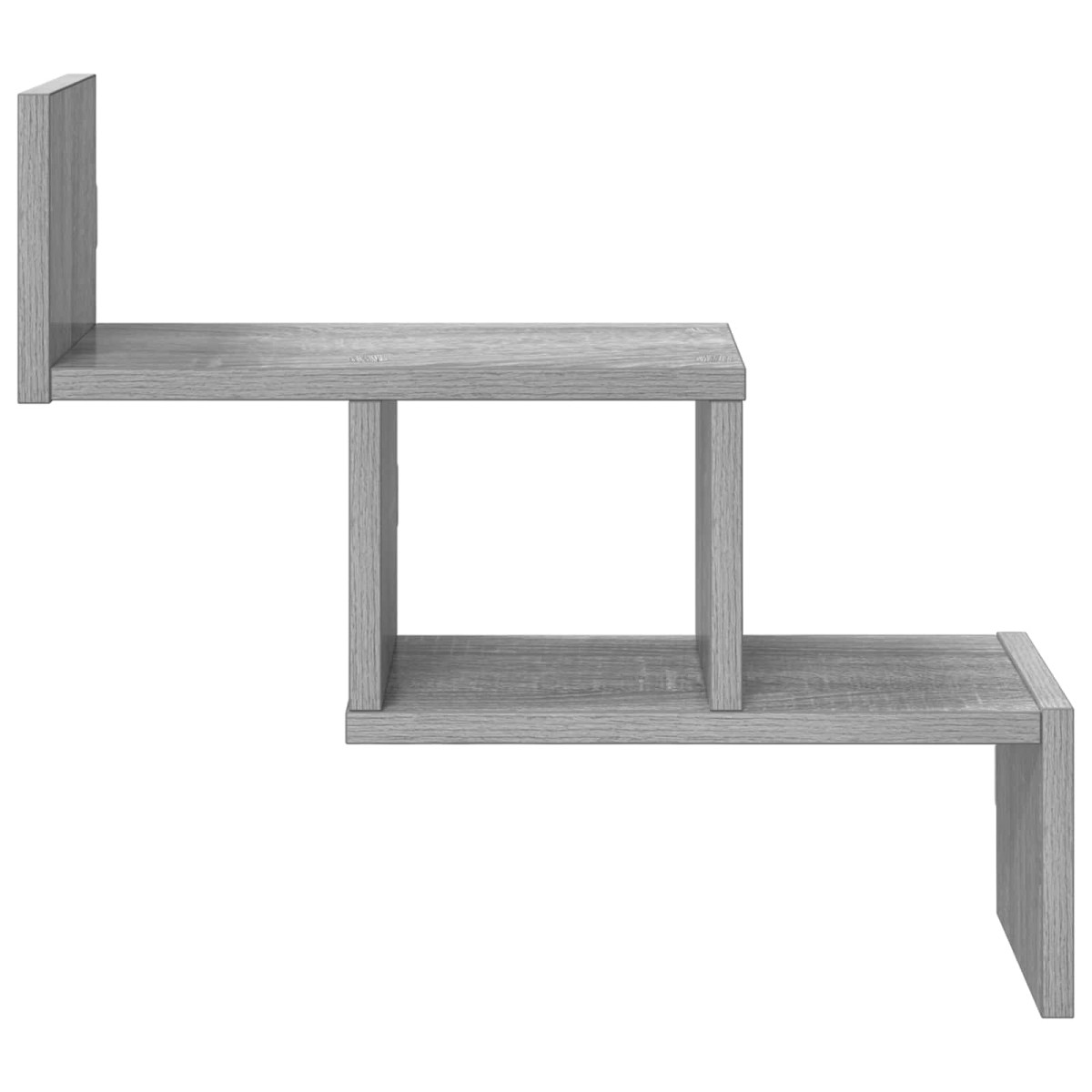 vidaXL Ράφι Τοίχου Γκρι Sonoma 48 x 15 x 42 εκ Επεξεργασμένο Ξύλο
