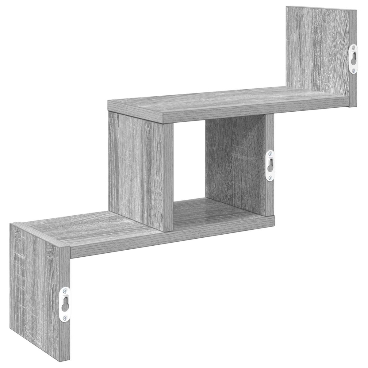 vidaXL Ράφι Τοίχου Γκρι Sonoma 48 x 15 x 42 εκ Επεξεργασμένο Ξύλο