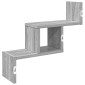 vidaXL Ράφι Τοίχου Γκρι Sonoma 48 x 15 x 42 εκ Επεξεργασμένο Ξύλο