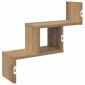vidaXL Ράφι Τοίχου Artisan Δρυς 48 x 15 x 42 εκ Επεξεργασμένο Ξύλο