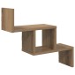 vidaXL Ράφι Τοίχου Artisan Δρυς 48 x 15 x 42 εκ Επεξεργασμένο Ξύλο