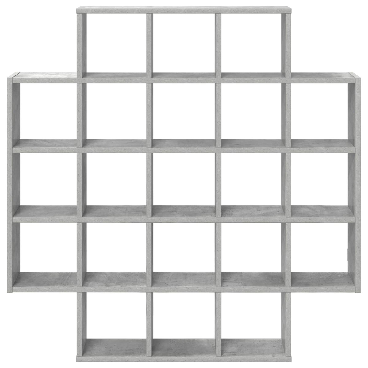 vidaXL Ράφι Τοίχου Γκρι Σκυροδέματος 100 x 13 x 100 εκ