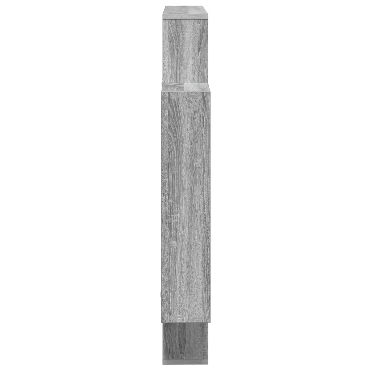 vidaXL Ράφι Τοίχου Γκρι Sonoma 100 x 13 x 100 εκ Επεξεργασμένο Ξύλο