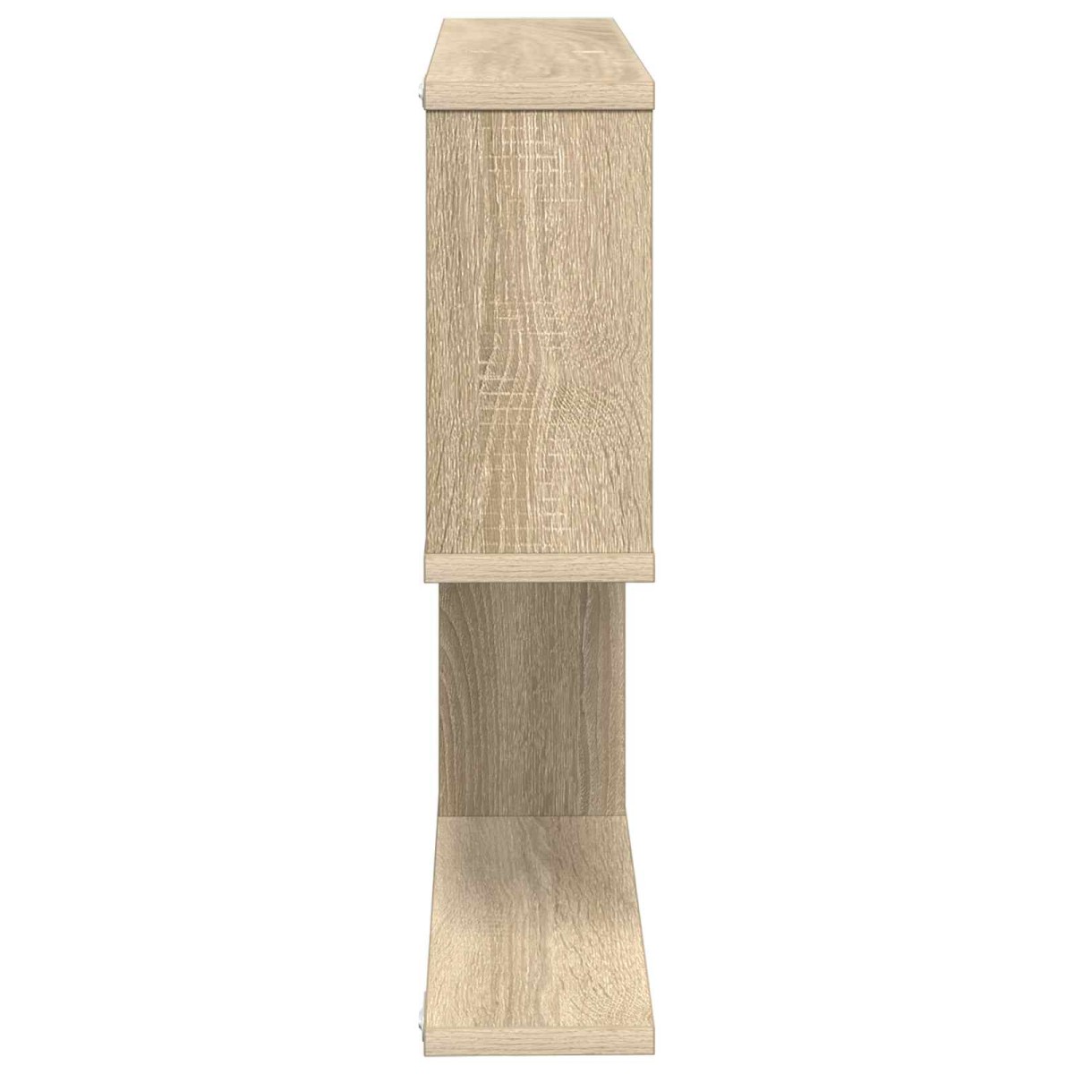 vidaXL Ράφι Τοίχου Sonoma Δρυς 60 x 12 x 50,5 εκ Επεξεργασμένο Ξύλο