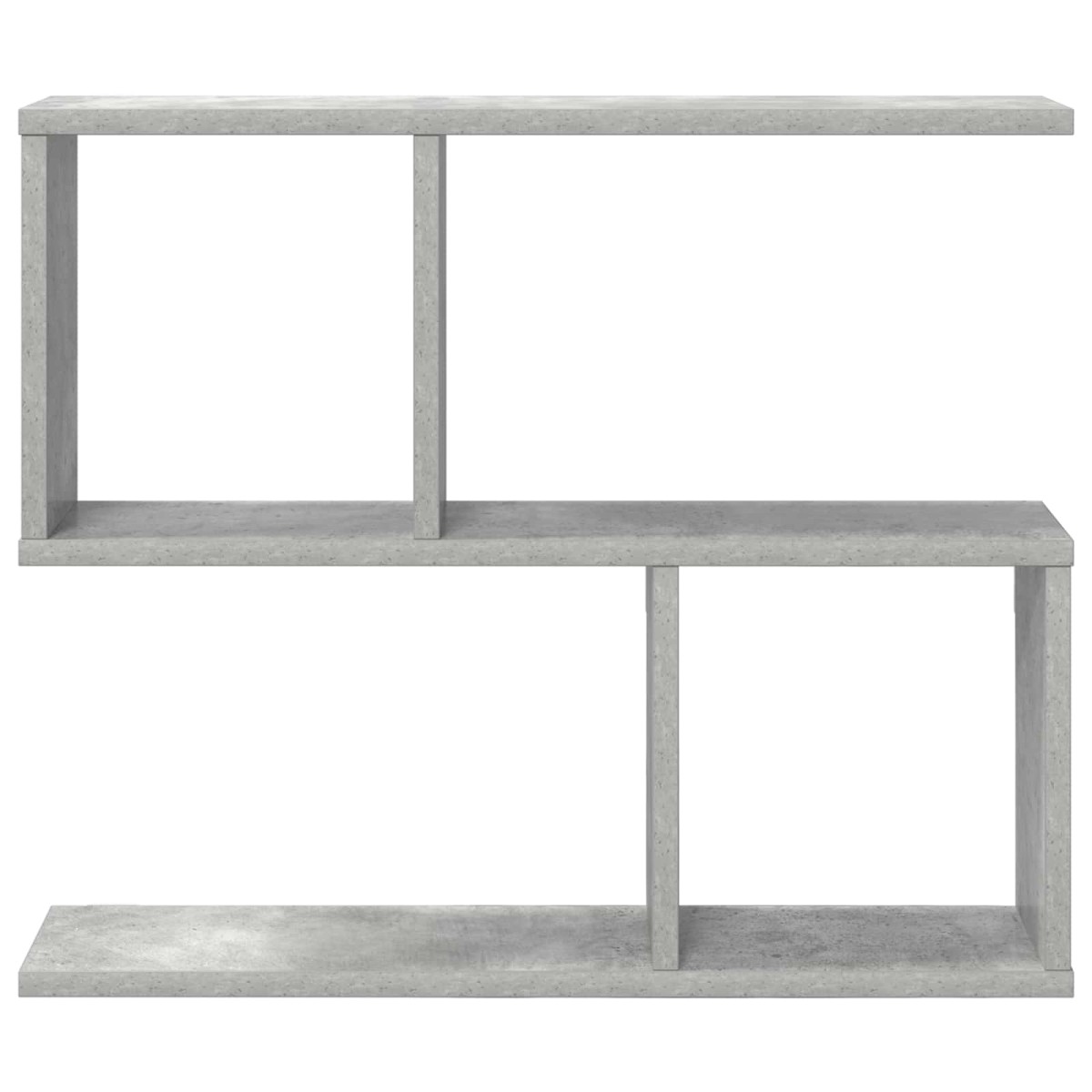 vidaXL Ράφι Τοίχου Γκρι Σκυροδέματος 60 x 12 x 50,5 εκ