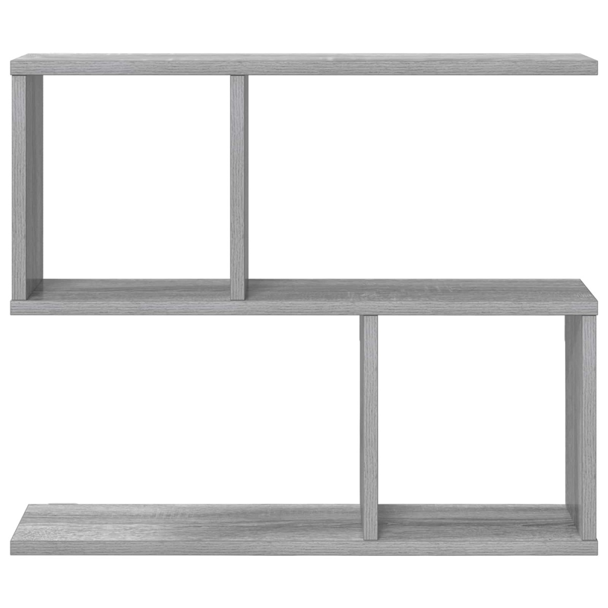 vidaXL Ράφι Τοίχου Γκρι Sonoma 60 x 12 x 50,5 εκ Επεξεργασμένο Ξύλο