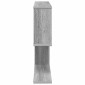 vidaXL Ράφι Τοίχου Γκρι Sonoma 60 x 12 x 50,5 εκ Επεξεργασμένο Ξύλο