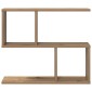 vidaXL Ράφι Τοίχου Artisan Δρυς 60 x 12 x 50,5 εκ Επεξεργασμένο Ξύλο