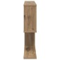 vidaXL Ράφι Τοίχου Artisan Δρυς 60 x 12 x 50,5 εκ Επεξεργασμένο Ξύλο