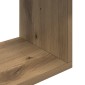 vidaXL Ράφι Τοίχου Artisan Δρυς 60 x 12 x 50,5 εκ Επεξεργασμένο Ξύλο
