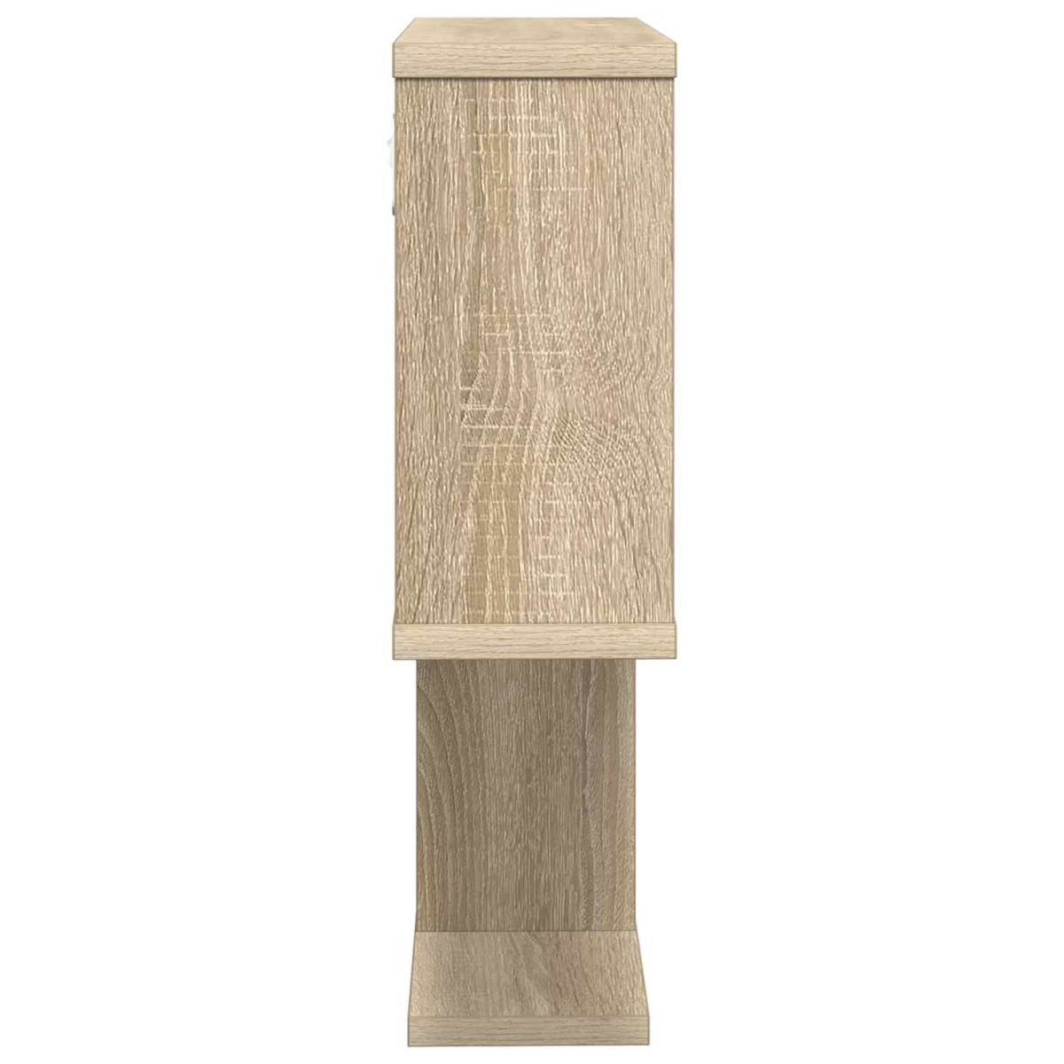 vidaXL Ράφι Τοίχου Sonoma Δρυς 60 x 12 x 50,5 εκ Επεξεργασμένο Ξύλο