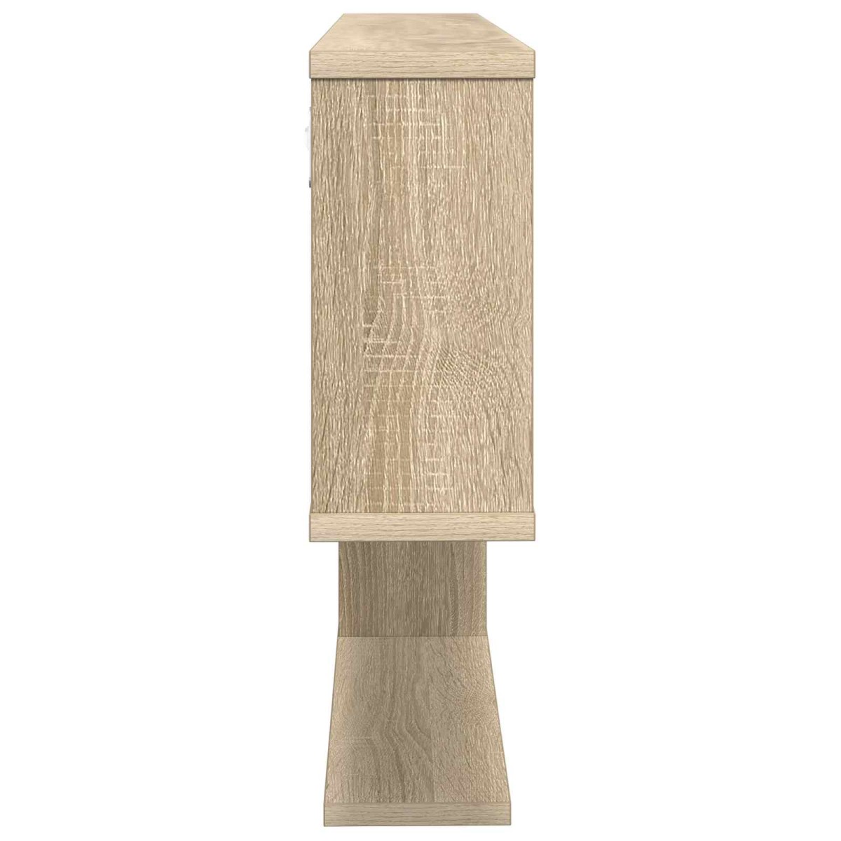 vidaXL Ράφι Τοίχου Sonoma Δρυς 100 x 12 x 50,5 εκ Επεξεργασμένο Ξύλο