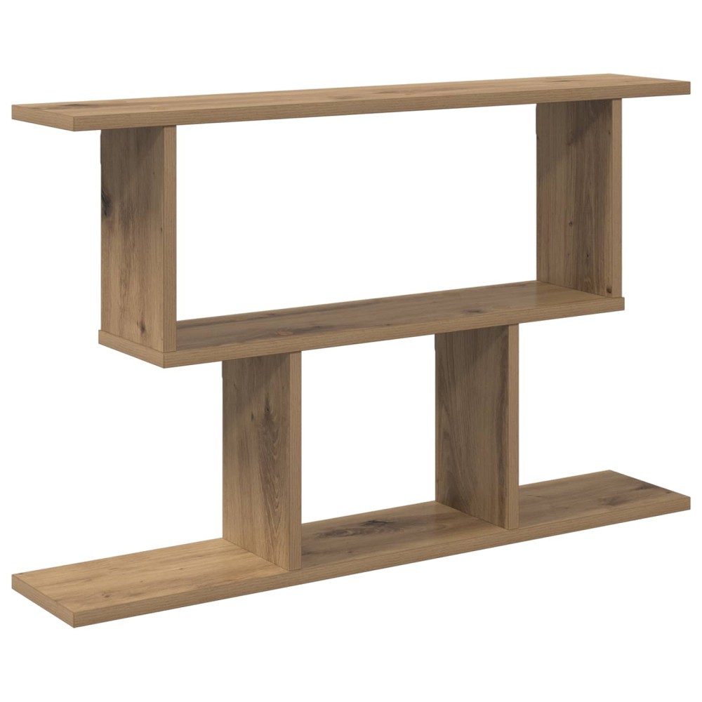 vidaXL Ράφι Τοίχου Artisan Δρυς 80 x 15 x 50,5 εκ Επεξεργασμένο Ξύλο