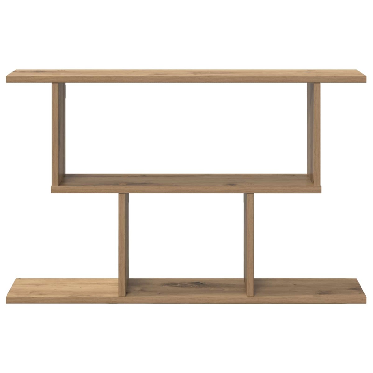 vidaXL Ράφι Τοίχου Artisan Δρυς 80 x 15 x 50,5 εκ Επεξεργασμένο Ξύλο