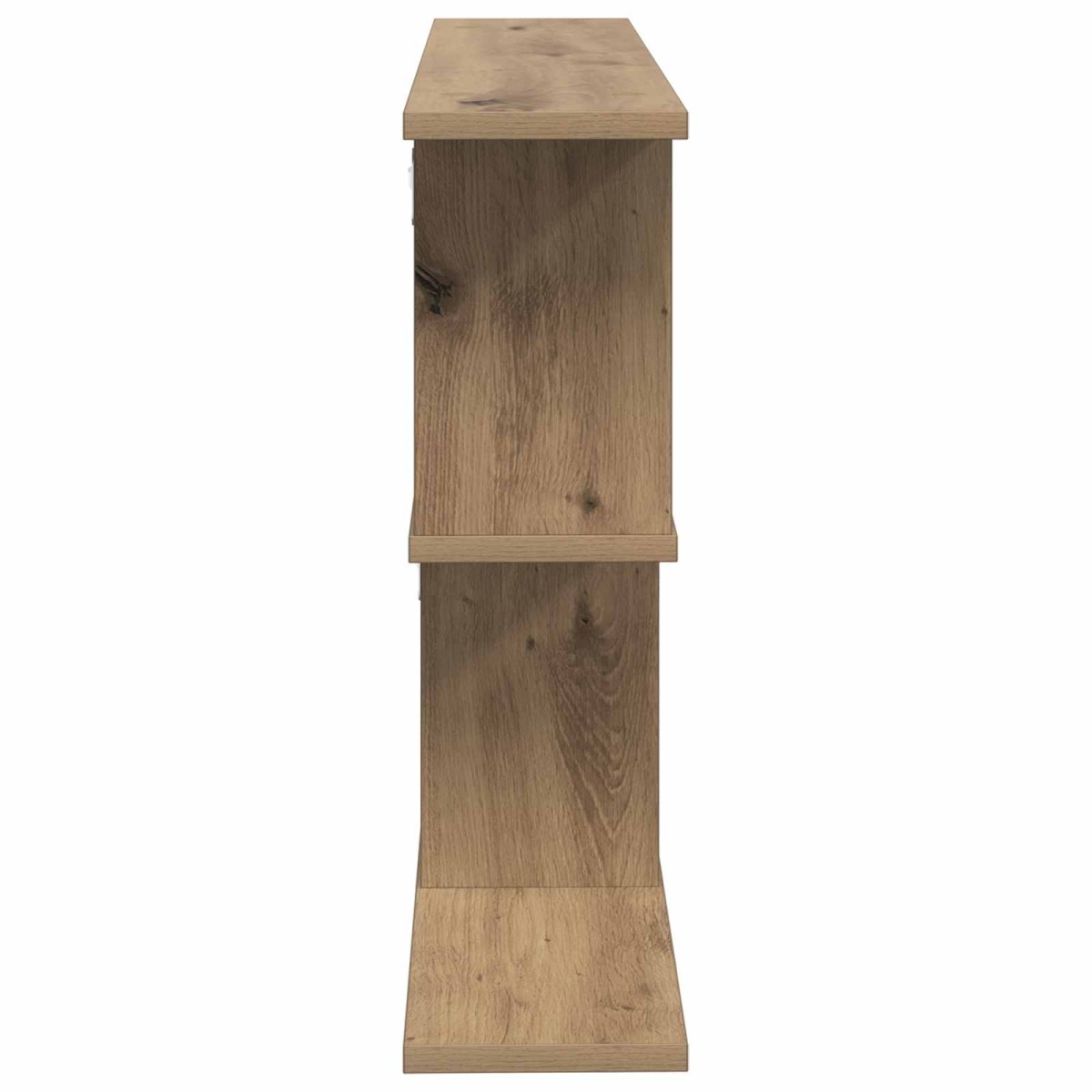 vidaXL Ράφι Τοίχου Artisan Δρυς 80 x 15 x 50,5 εκ Επεξεργασμένο Ξύλο