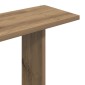 vidaXL Ράφι Τοίχου Artisan Δρυς 80 x 15 x 50,5 εκ Επεξεργασμένο Ξύλο