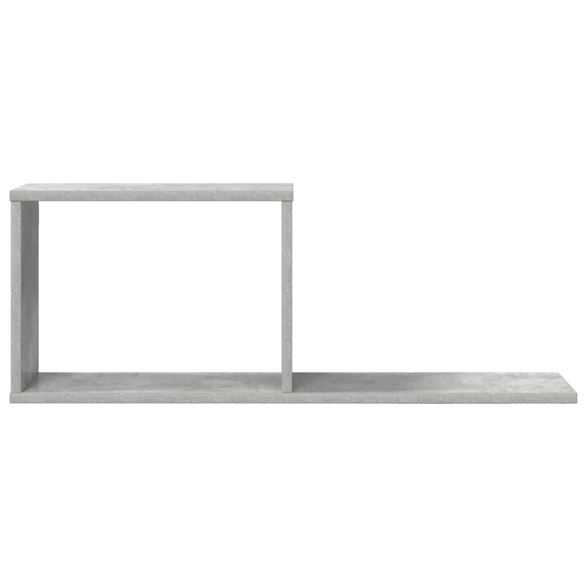 vidaXL Κρεμαστά ράφια Γκρι Σκυροδέματος 80 x 15 x 30 εκ
