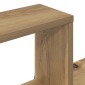 vidaXL Κρεμαστά ράφια 2 τμχ. Artisan Δρυς 80 x 15 x 30 εκ