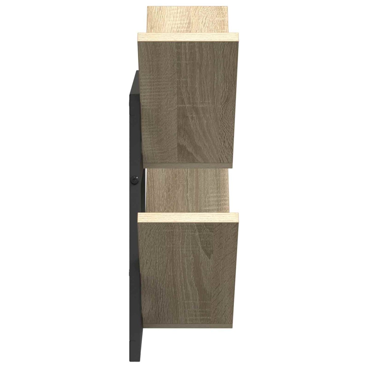 vidaXL Ράφι Τοίχου 2 τμχ. Sonoma Δρυς 43 x 15 x 47 εκ