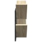 vidaXL Ράφι Τοίχου 2 τμχ. Sonoma Δρυς 43 x 15 x 47 εκ