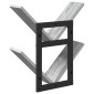 vidaXL Ράφι Τοίχου Γκρι Sonoma 43 x 15 x 47 εκ Επεξεργασμένο Ξύλο