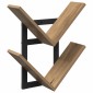 vidaXL Ράφι Τοίχου Artisan Δρυς 43 x 15 x 47 εκ Επεξεργασμένο Ξύλο