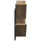 vidaXL Ράφι Τοίχου 2 τμχ. Artisan Δρυς 43 x 15 x 47 εκ