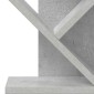 vidaXL Ράφι Δέντρων 3-Επιπέδων 30 x 18 x 48 εκ Επεξεργασμένο Ξύλο