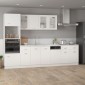 vidaXL Ντουλάπι με Συρτάρι Λευκό 80x46x81,5 εκ. Μοριοσανίδα