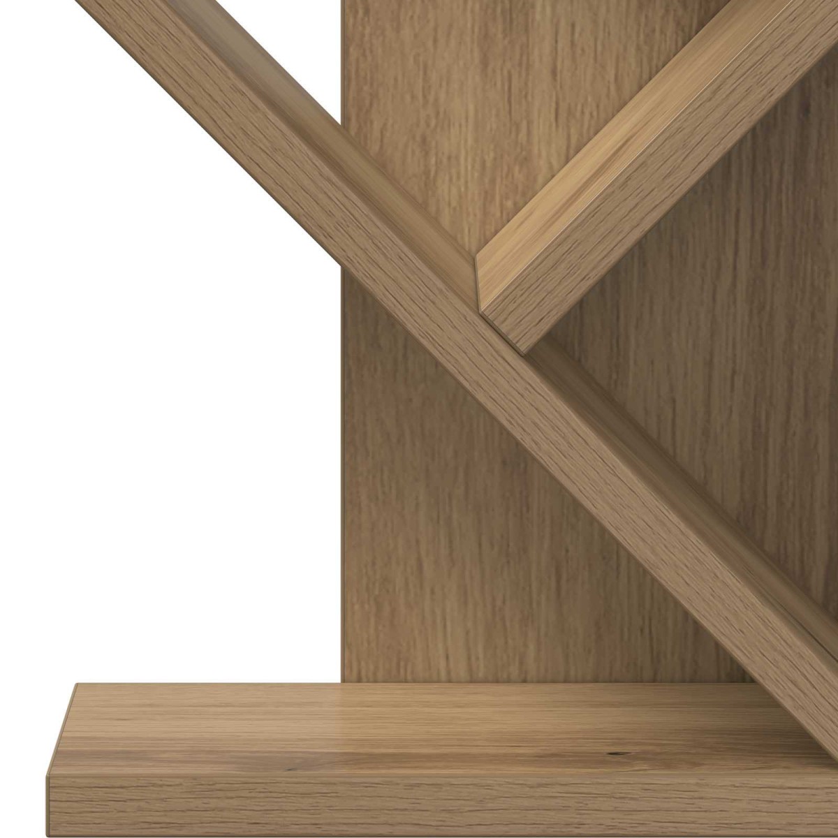 vidaXL Ράφι Δέντρων 3-Επιπέδων 30 x 18 x 48 εκ Επεξεργασμένο Ξύλο