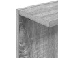 vidaXL Ράφι Τοίχου Γκρι Sonoma 25 x 15 x 100 εκ Επεξεργασμένο Ξύλο