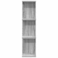vidaXL Ράφι Τοίχου 2 τμχ. Γκρι Sonoma 25 x 15 x 100 εκ