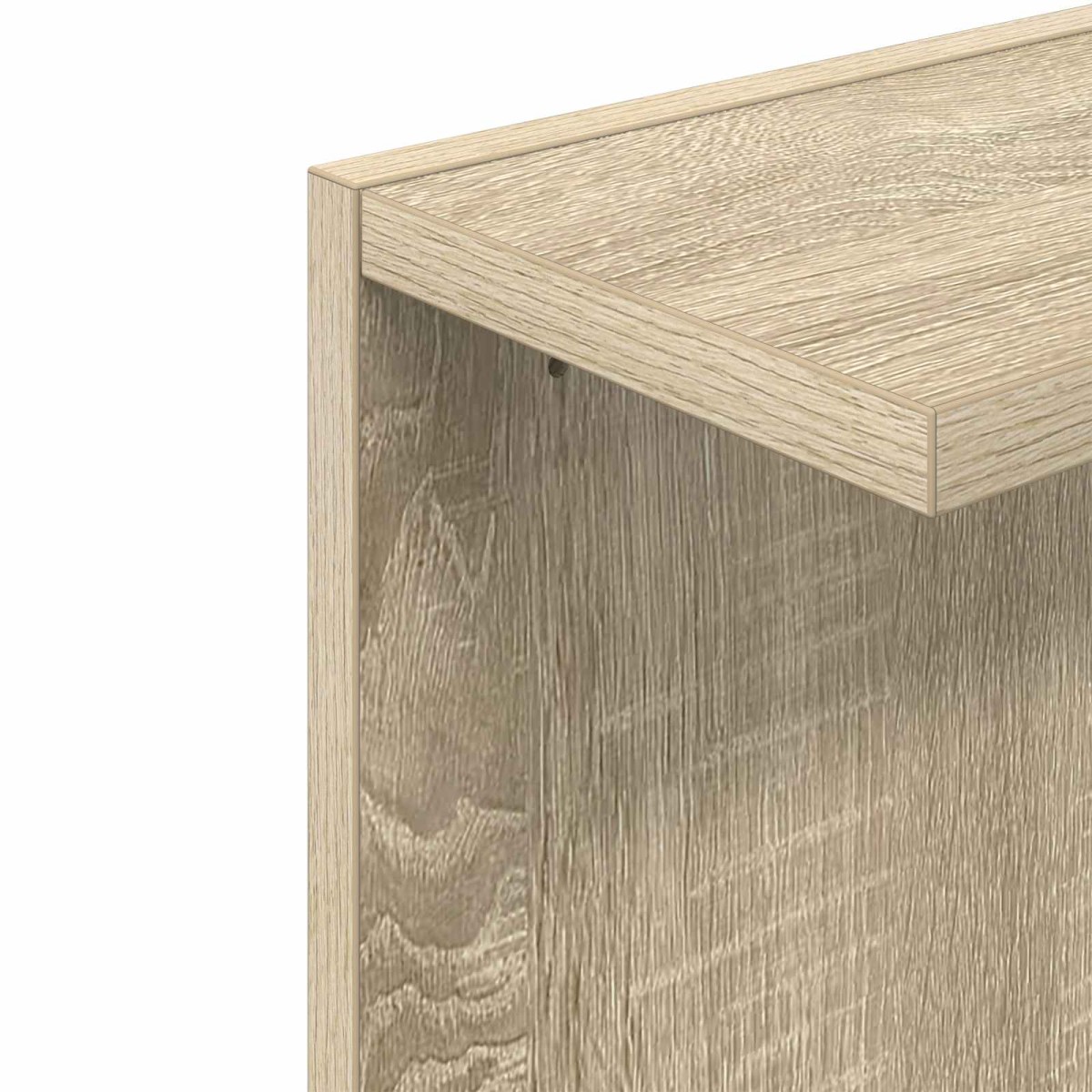vidaXL Ράφι Τοίχου Sonoma Δρυς 30 x 15 x 100 εκ Επεξεργασμένο Ξύλο