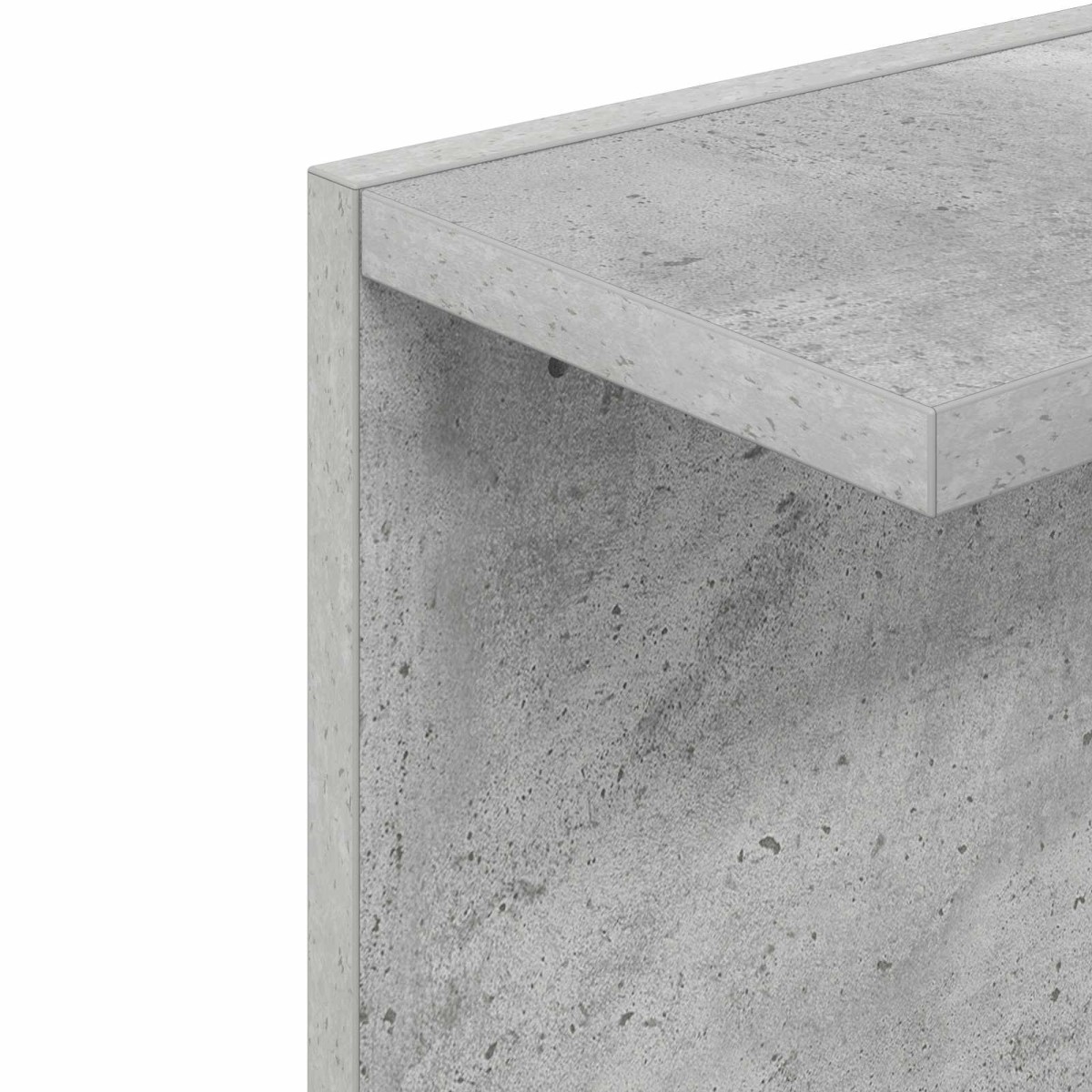 vidaXL Ράφι Τοίχου Γκρι Σκυροδέματος 30 x 15 x 100 εκ