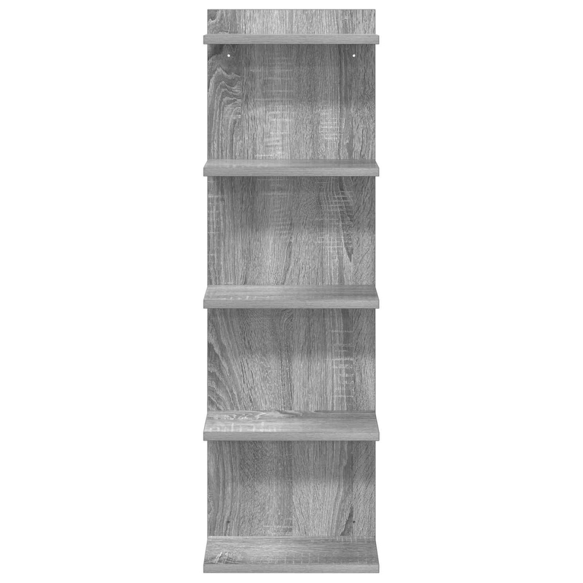 vidaXL Ράφι Τοίχου Γκρι Sonoma 30 x 15 x 100 εκ Επεξεργασμένο Ξύλο