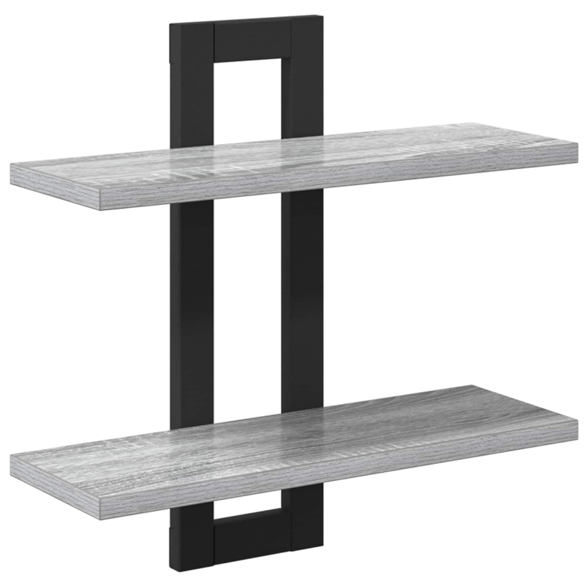 vidaXL Κρεμαστά ράφια Γκρι Sonoma 40 x 15 x 40 εκ Επεξεργασμένο Ξύλο