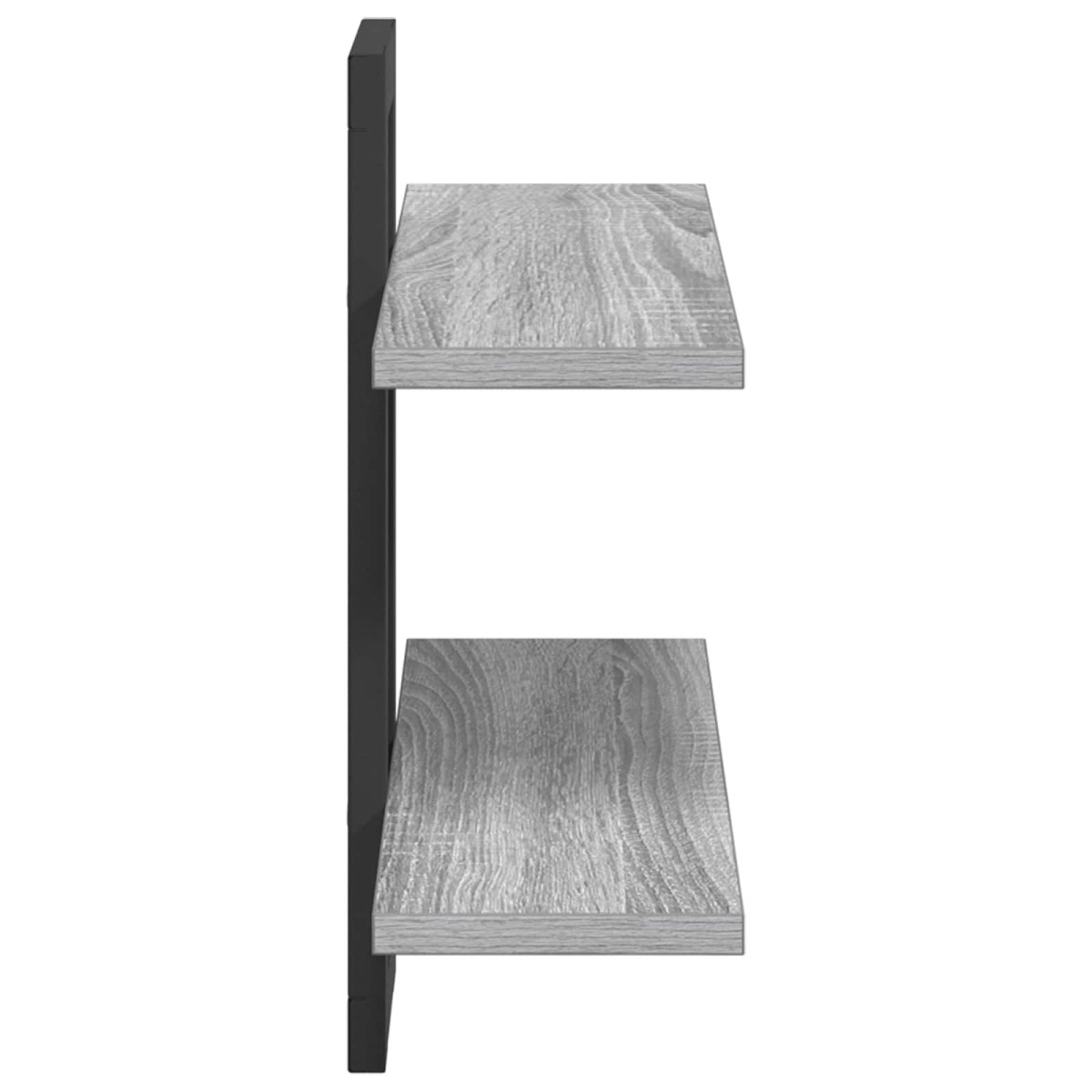 vidaXL Κρεμαστά ράφια Γκρι Sonoma 40 x 15 x 40 εκ Επεξεργασμένο Ξύλο