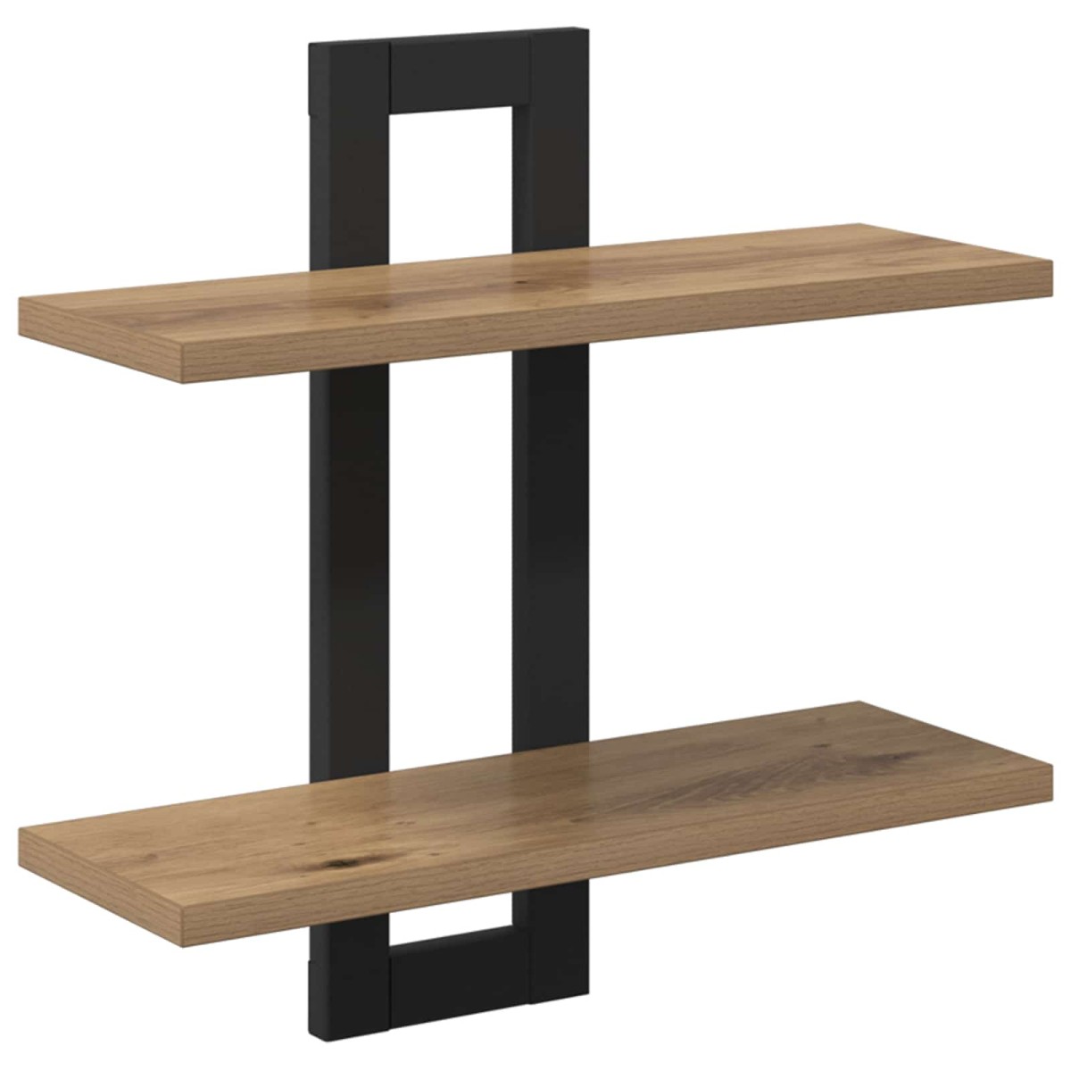 vidaXL Κρεμαστά ράφια Artisan Δρυς 40 x 15 x 40 εκ Επεξεργασμένο Ξύλο