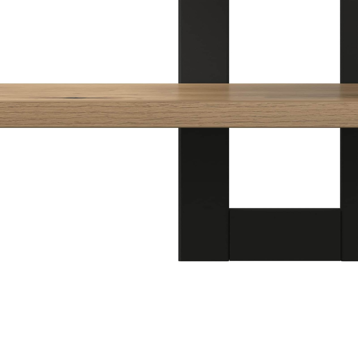 vidaXL Κρεμαστά ράφια Artisan Δρυς 40 x 15 x 40 εκ Επεξεργασμένο Ξύλο