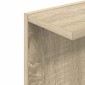 vidaXL Ράφι Τοίχου Sonoma Δρυς 22 x 15 x 100 εκ Επεξεργασμένο Ξύλο