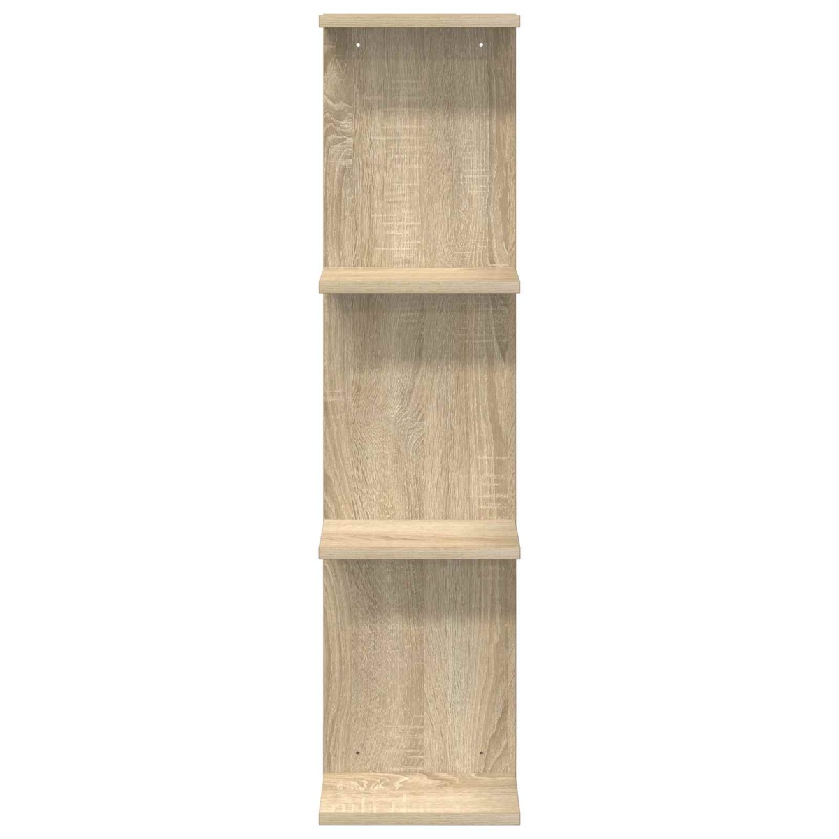 vidaXL Ράφι Τοίχου 2 τμχ. Sonoma Δρυς 22 x 15 x 100 εκ