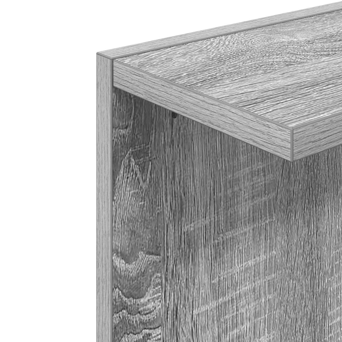 vidaXL Ράφι Τοίχου 2 τμχ. Γκρι Sonoma 22 x 15 x 100 εκ