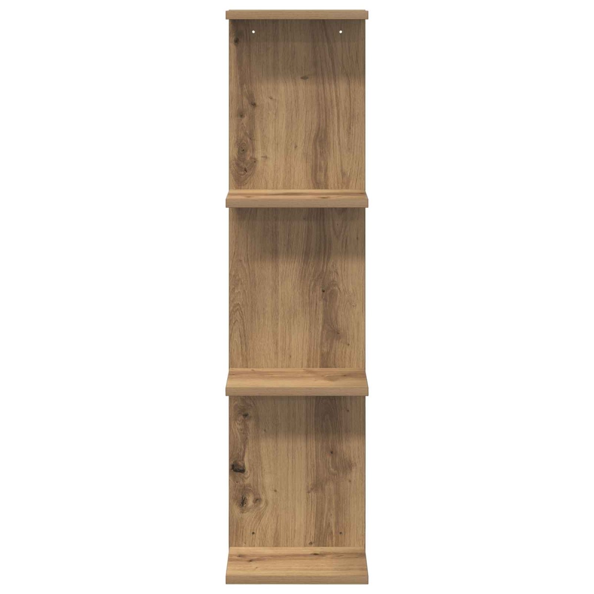 vidaXL Ράφι Τοίχου 2 τμχ. Artisan Δρυς 22 x 15 x 100 εκ