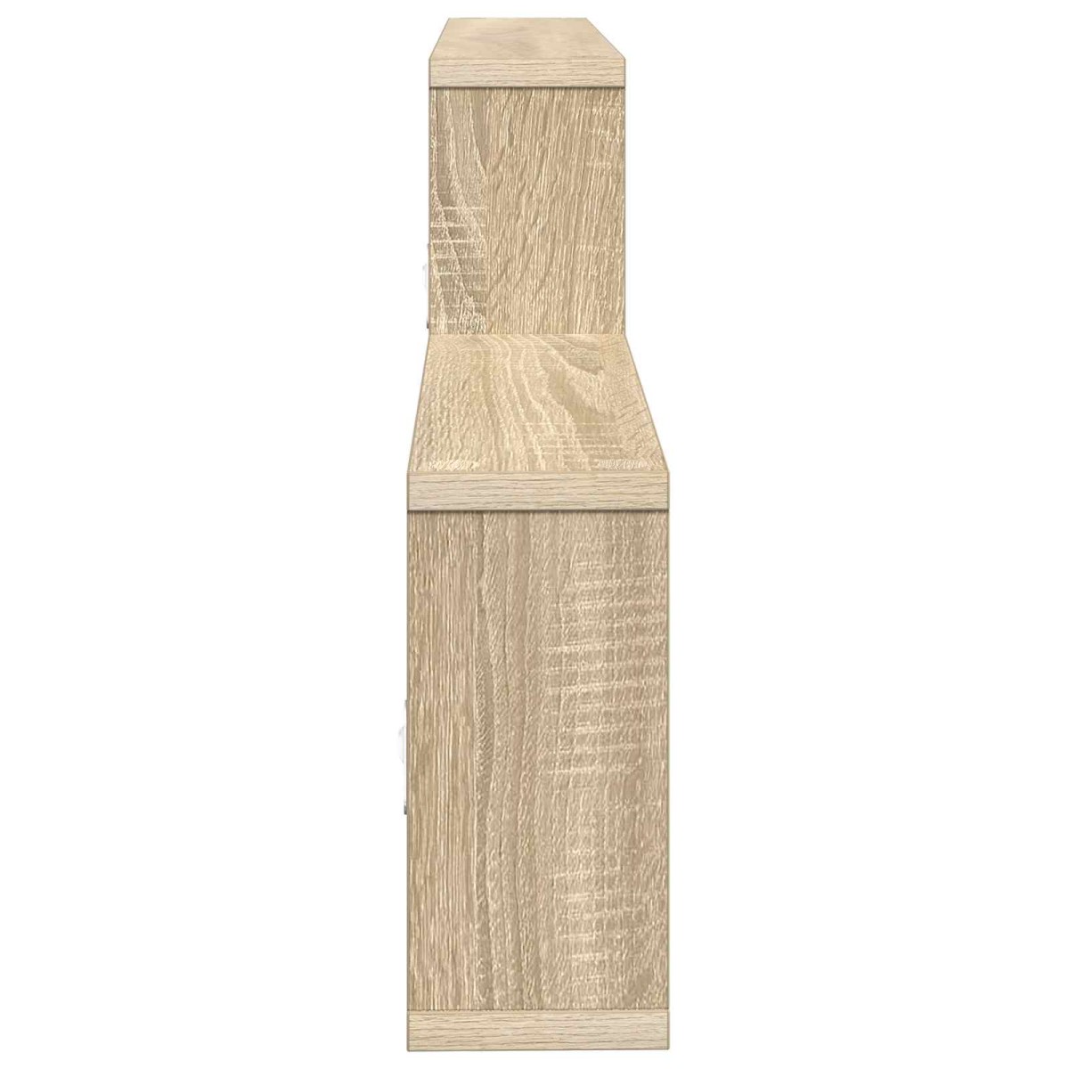 vidaXL Ράφι Τοίχου Sonoma Δρυς 130 x 10 x 50 εκ. Επεξεργασμένο Ξύλο