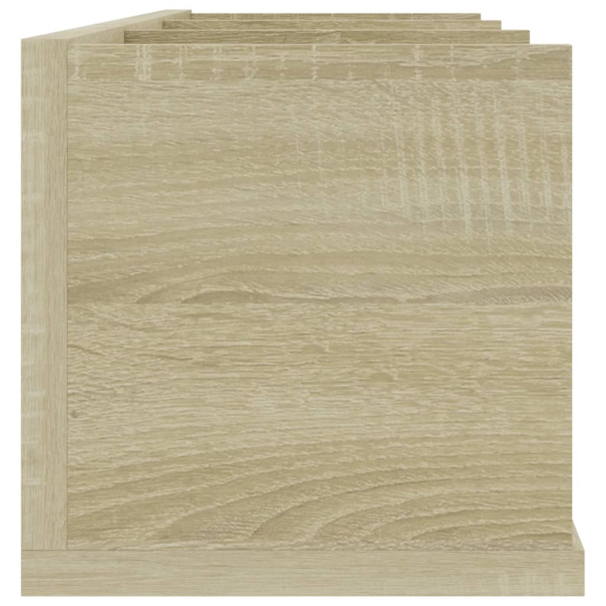 vidaXL Ράφι Τοίχου για CD Sonoma Δρυς 75 x 18 x 18 εκ. Μοριοσανίδα