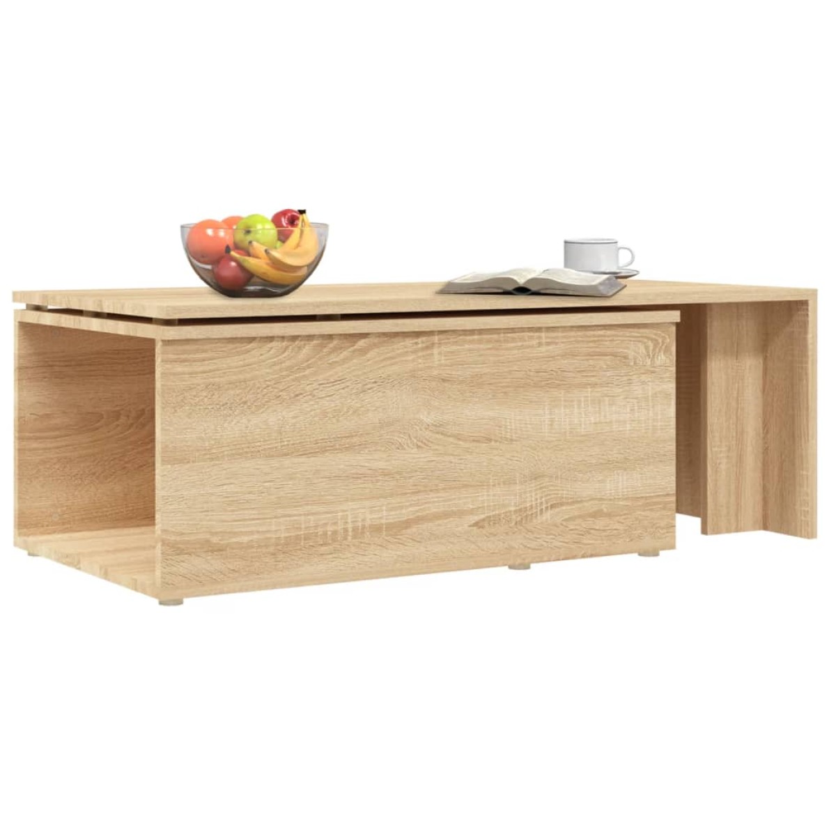 vidaXL Τραπεζάκι Σαλονιού Sonoma Δρυς 150x50x35 εκ. από Μοριοσανίδα