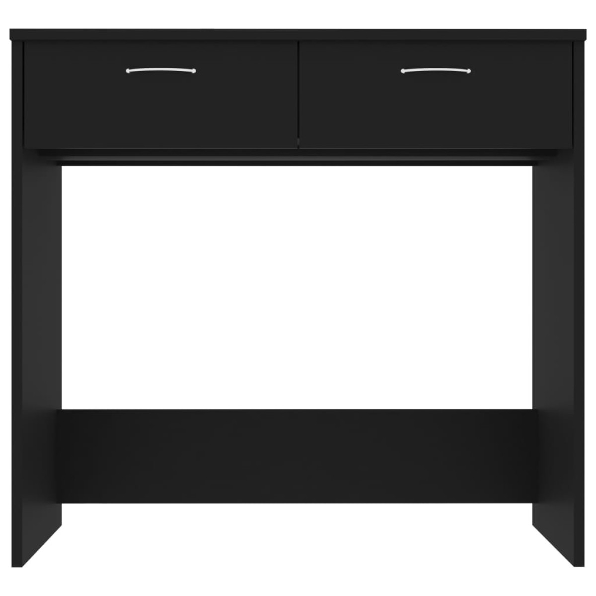 vidaXL Γραφείο Μαύρο 80 x 40 x 75 εκ. από Μοριοσανίδα